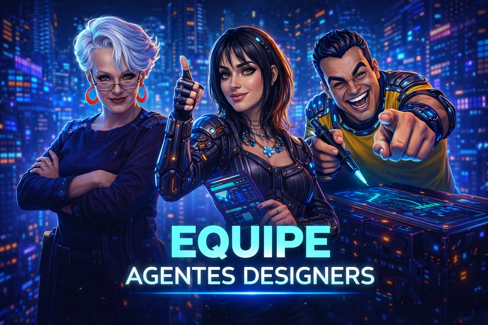 Equipe Agentes Designers Maha